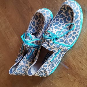 Ariat cheetah loafers
